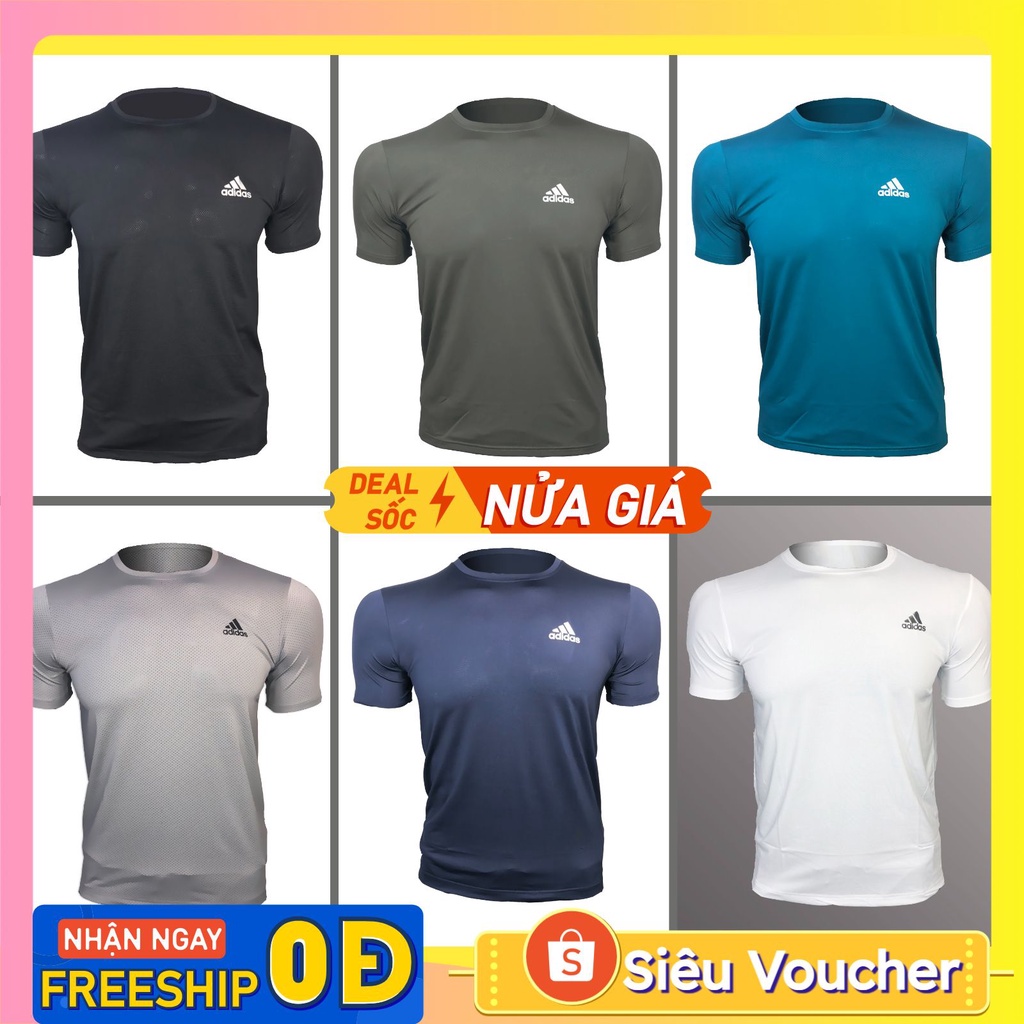 Áo thun Mè thể thao Nam cổ tròn Adidas | BigBuy360 - bigbuy360.vn