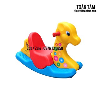 Bập Bênh Hươu Cao Cổ - Nhựa nhập khẩu - giá rẻ