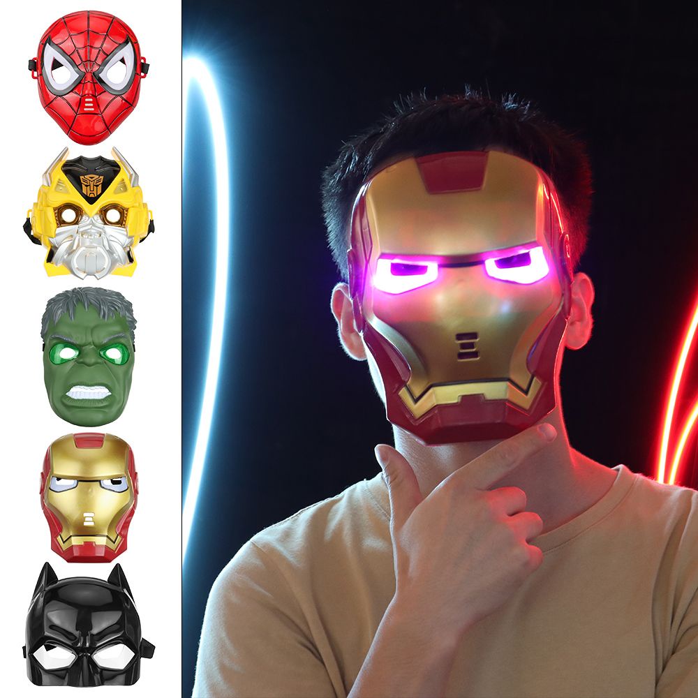 Đồ Chơi Hóa Trang Nhân Vật Hoạt Hình Có Đèn Led Phát Sáng Mihan1 Cho Bé