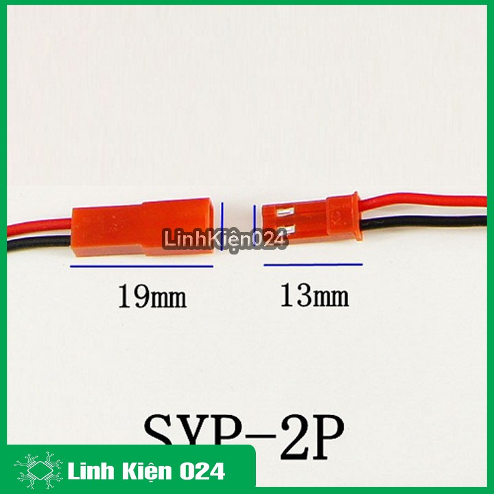 Dây Nối JST-2P Đỏ