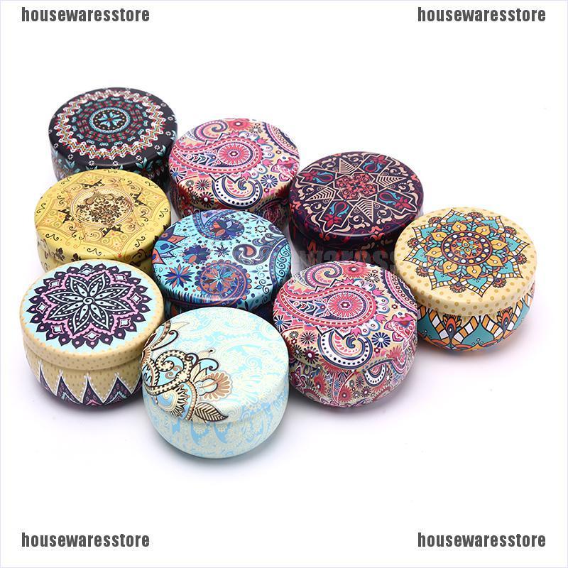 Phong Cách Cổ Điển Trà / Kẹo In Thiếc