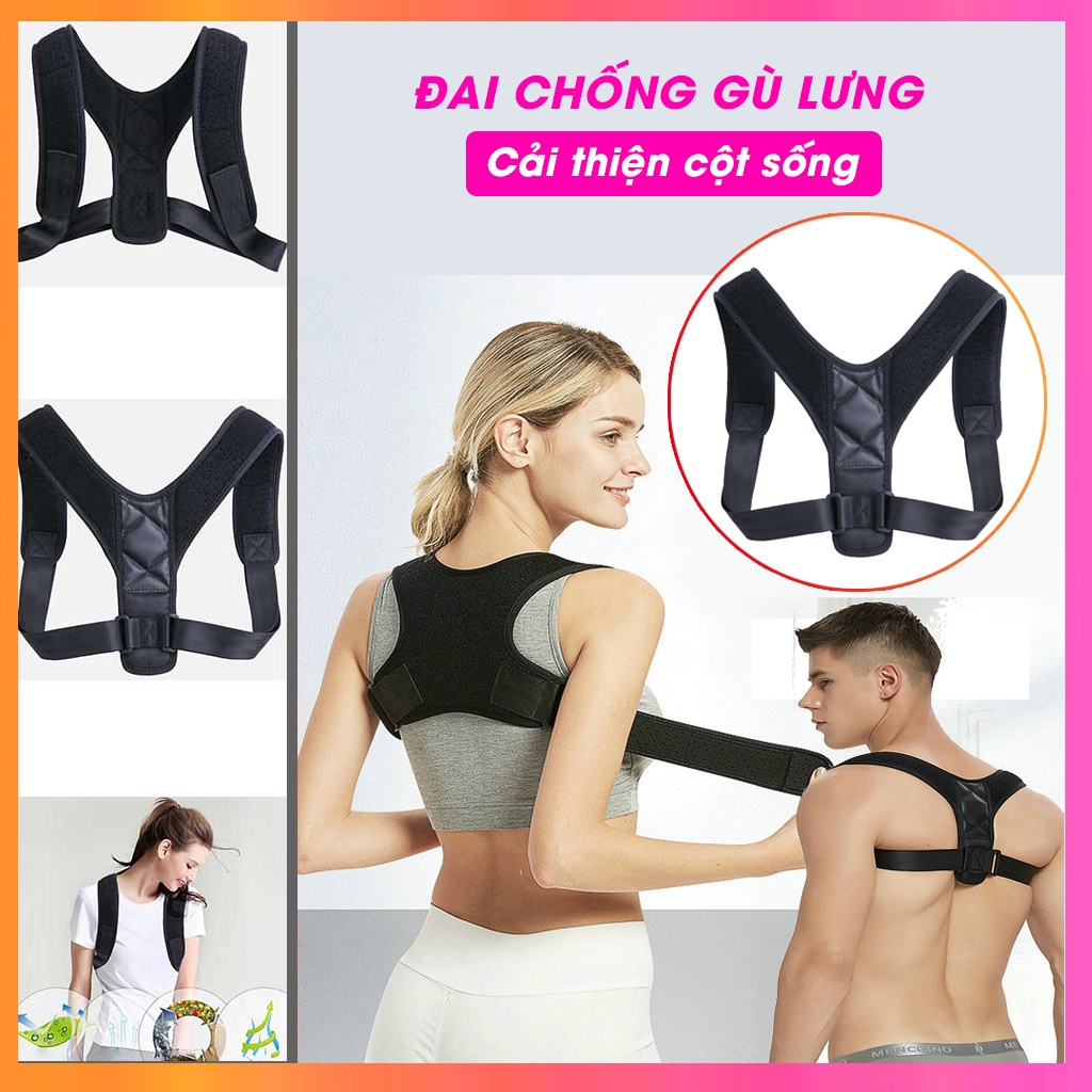 Đai chống gù lưng trẻ em, trị lưng tôm, cong vẹo cột sống - Đai chống gù lưng thông minh cho trẻ em nam và nữ