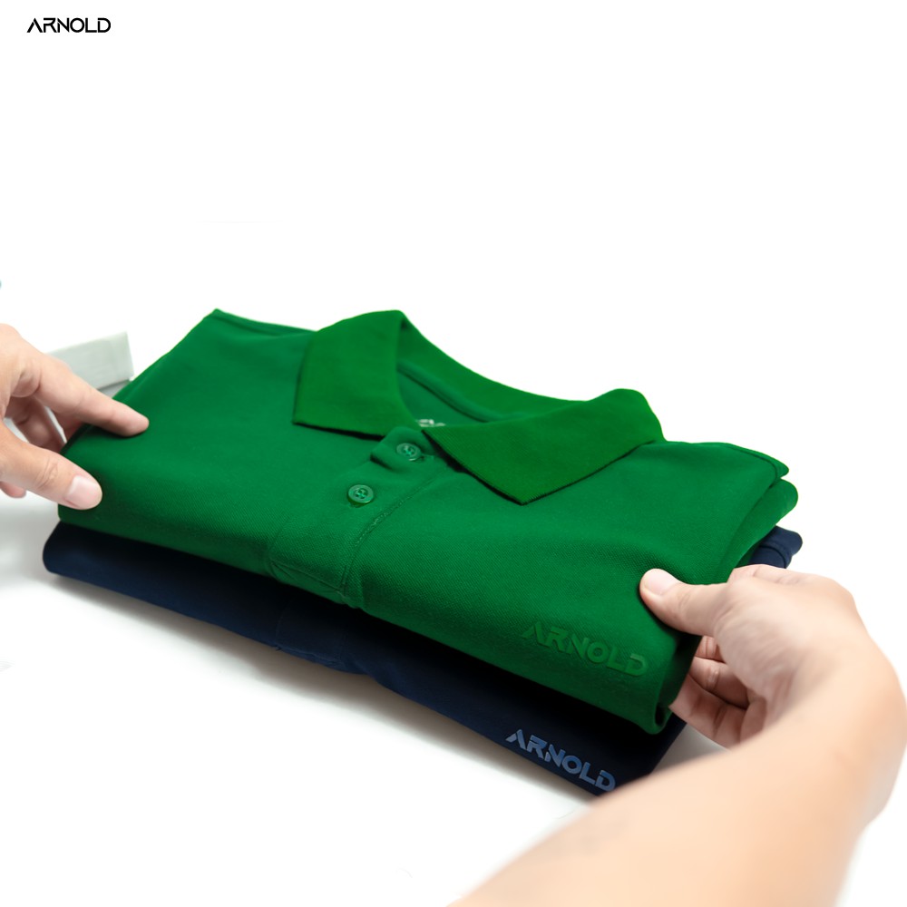 [Mã LTP50 giảm 50000 đơn 150000] Áo thun polo nam cổ bẻ màu đơn vải cá sấu Cotton trẻ trung, thoáng mát - Arnold | BigBuy360 - bigbuy360.vn