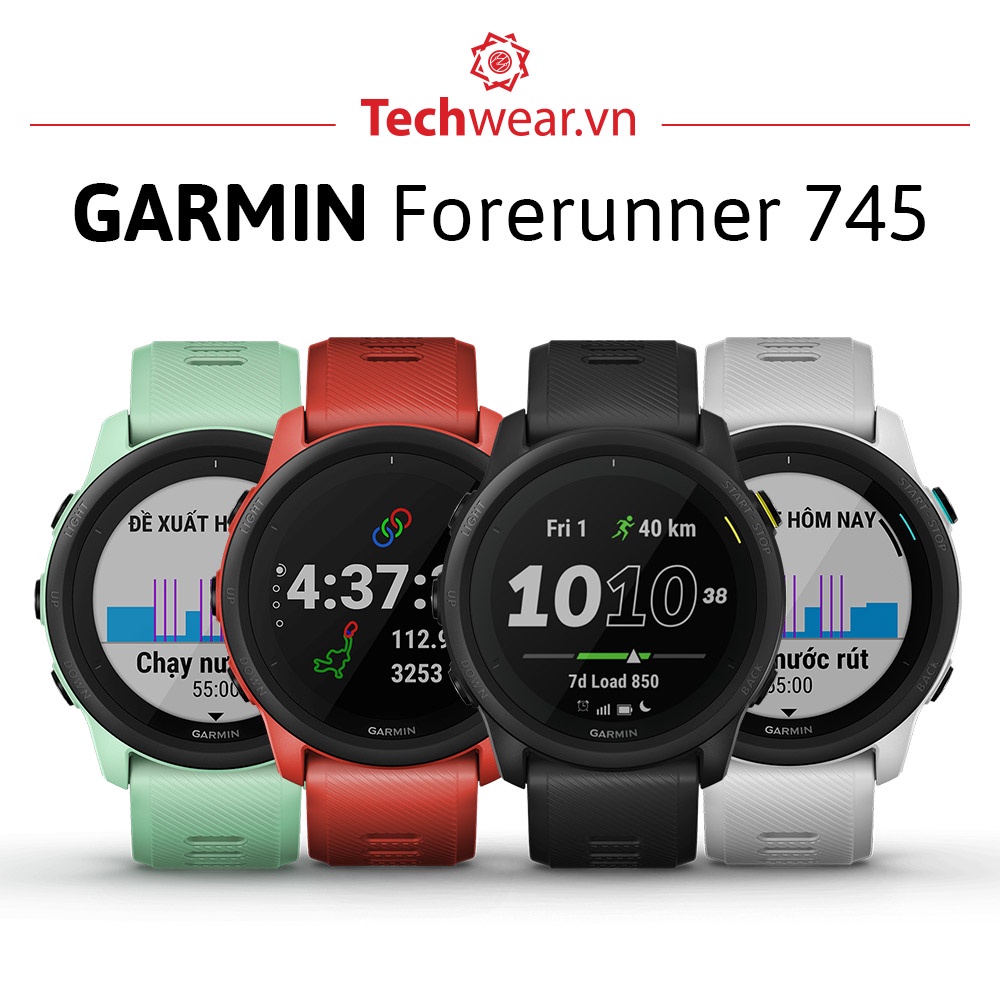 Đồng hồ Thể thao GPS Garmin Forerunner 745 - Hàng chính hãng FPT bảo hành 12 tháng