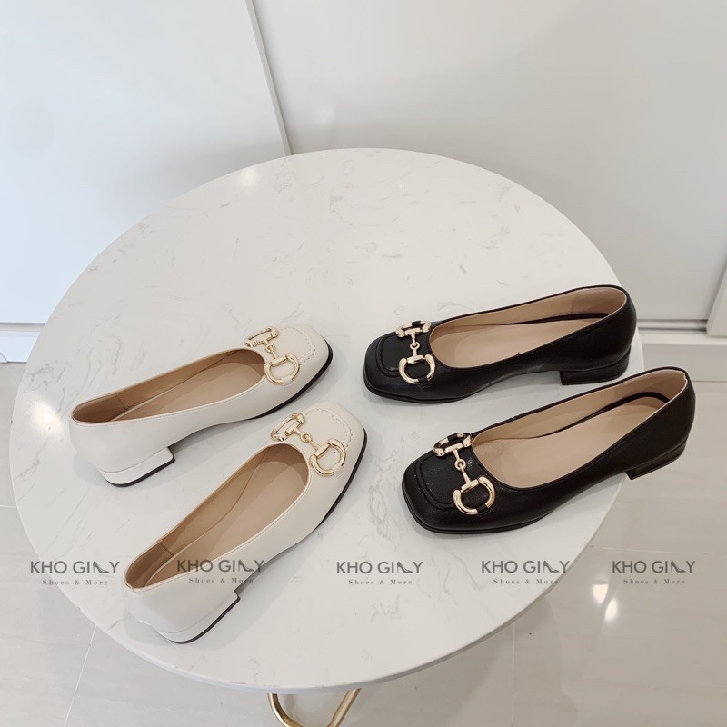 Giày hài GC mũi vuông