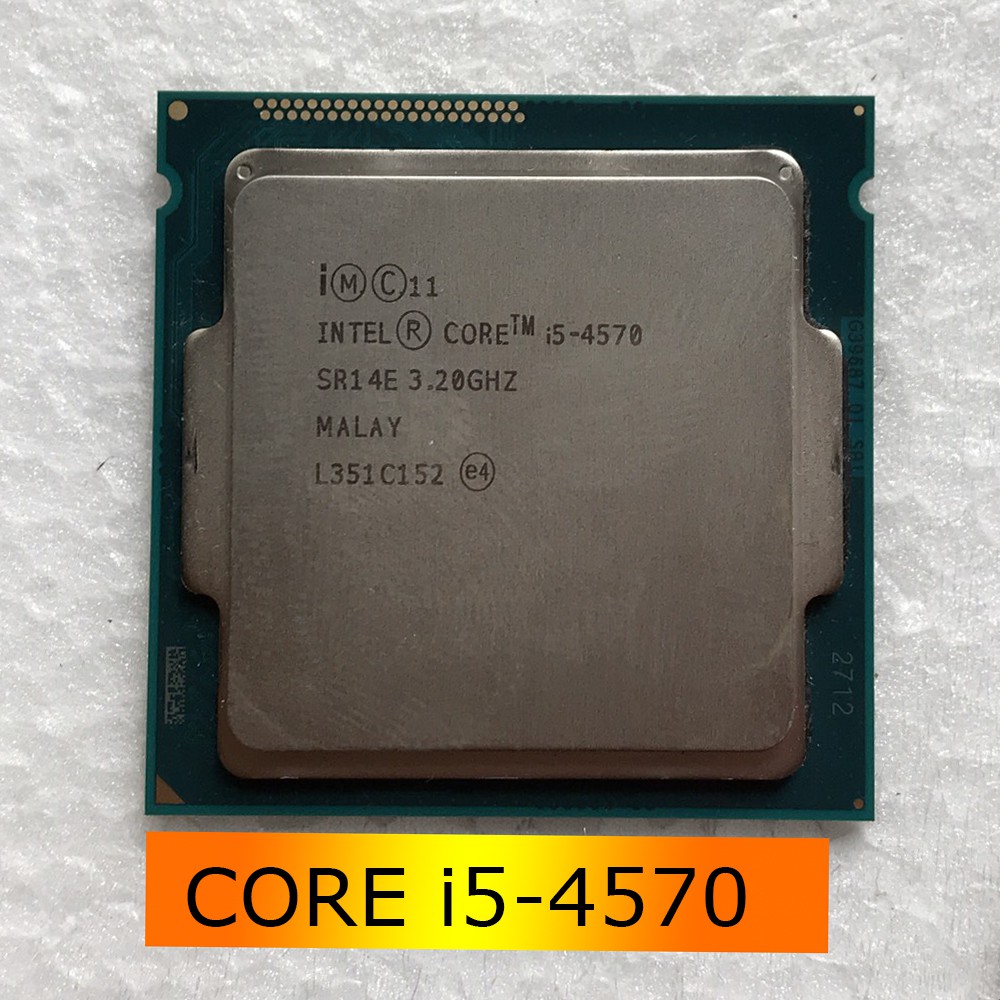CPU intel Core i5-4570 Socket 1150 Chính Hãng - Hãng Bảo hành 3 Tháng 1 đổi 1-Có tặng keo tản nhiệt