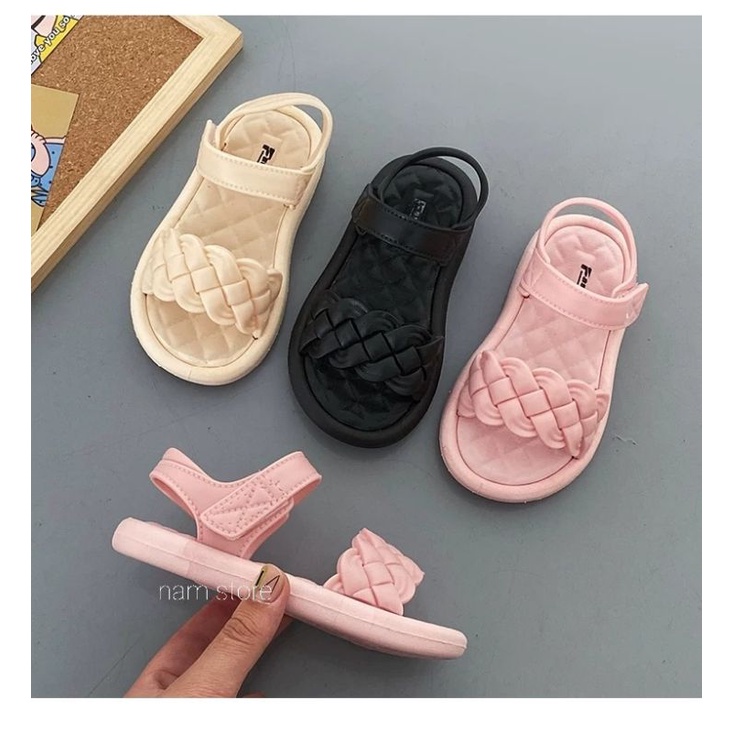 Dép quai hậu bé gái sandal bé gái kiểu dáng công chúa