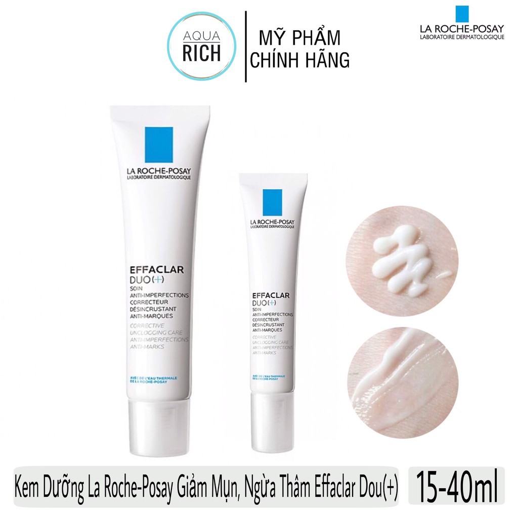 Kem Dưỡng La Roche-Posay Giảm Mụn, Ngừa Thâm Effaclar Duo(+) - 40ml