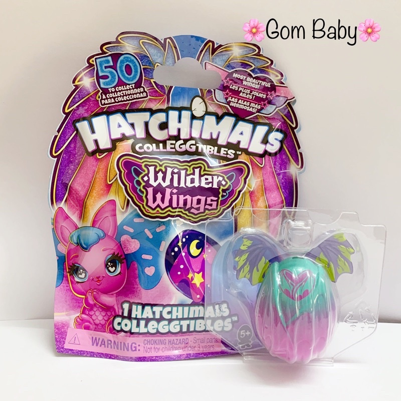 Trứng Hatchimals Colleggtibles Wilder Wings - Túi Hachimals Mùa 9 Có Cánh