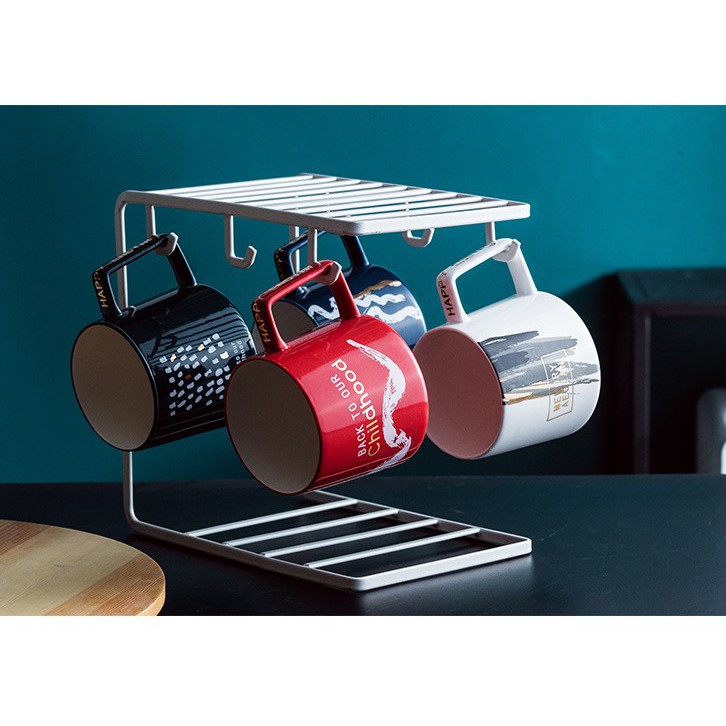 Giá tiện dụng treo ly để Dĩa giúp gọn gàng phong cách châu âu