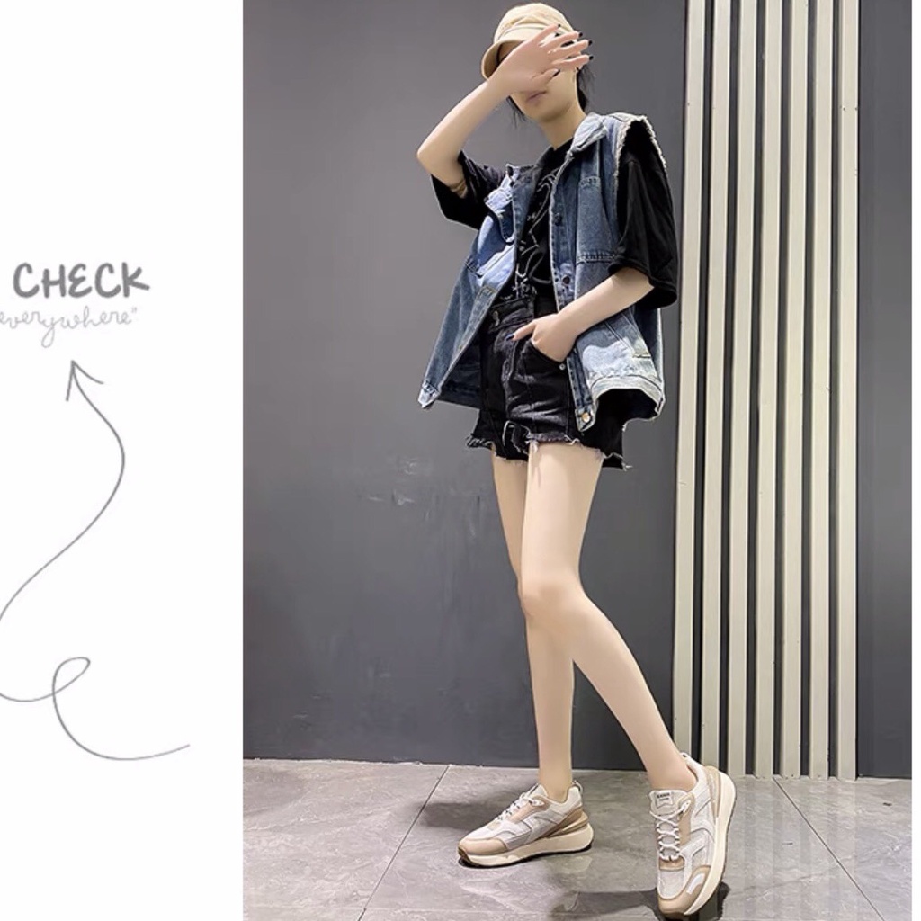 Giày thể thao nữ, sneaker nữ chất đẹp năng động phối viền trẻ trung phong cách