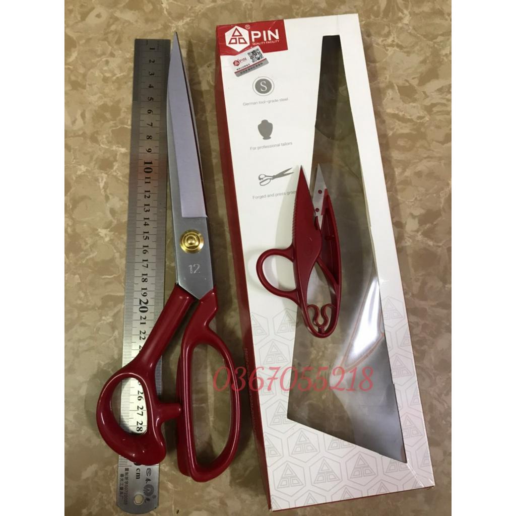 Kéo cắt vải hãng Pin số 9, 10, 11, 12