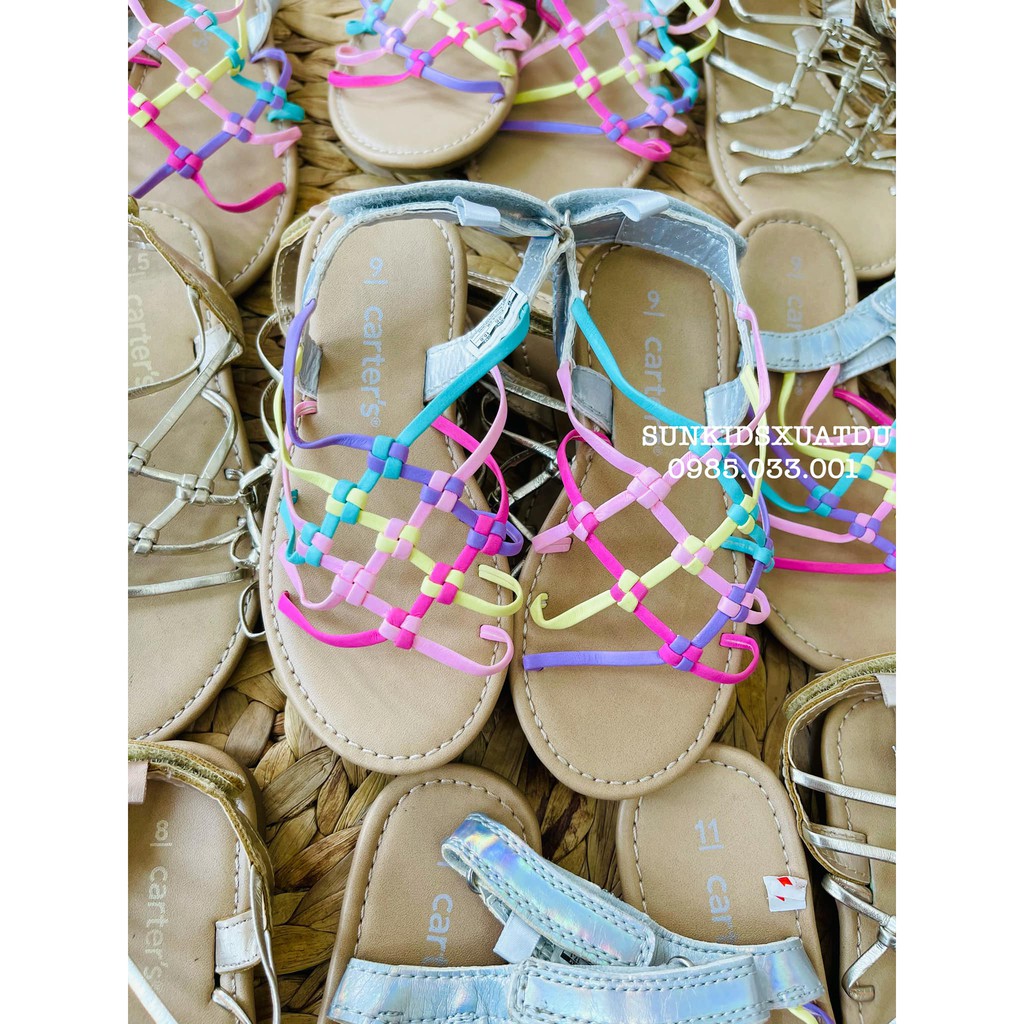 Sandal Car.ter dây đan dư xịn