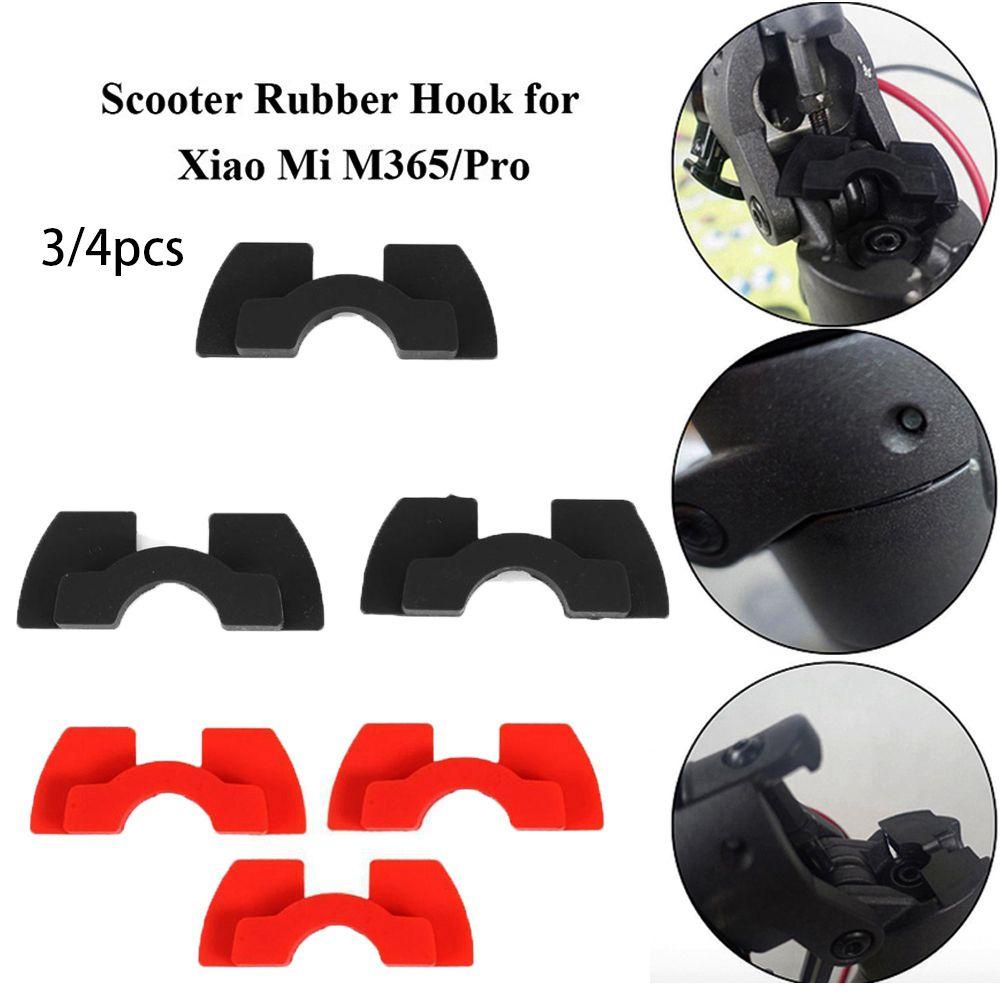 MUVAKO Set 3 / 4 Đệm Cao Su Lắc Phuộc Trước Cho Xe Điện XIAOMI Mijia M36 / M365 Pro