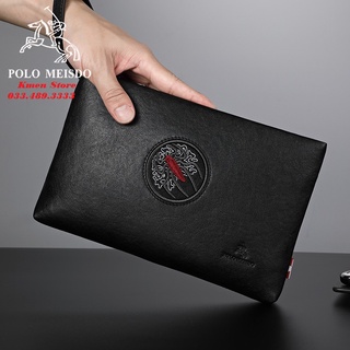 Ví cần tay nam clutch nam cao cấp polo meisdo sang trọng đẳng cấp pl02