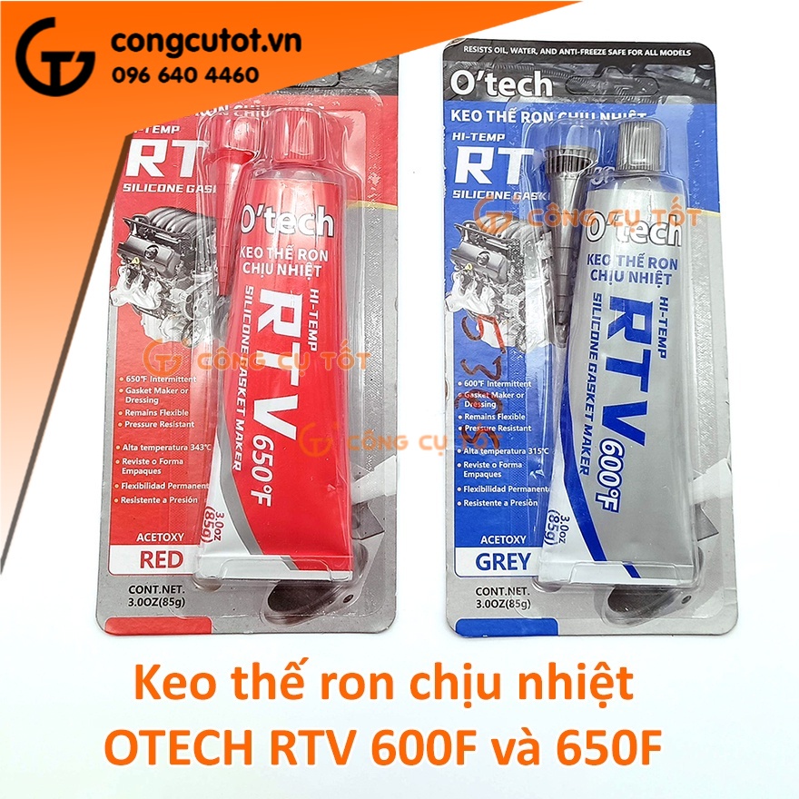 Keo thế ron chịu nhiệt OTECH RTV 600°F