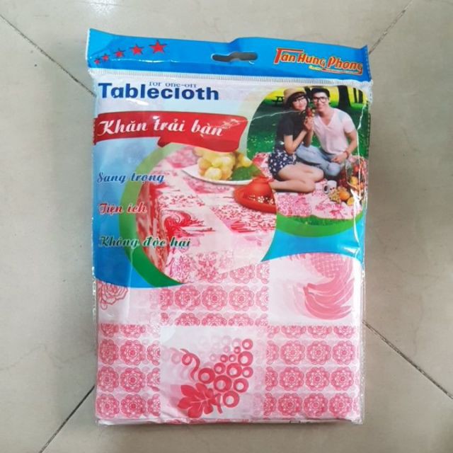 Sét 10 chiếc khăn trải bàn dùng 1 lần ( màu ngẫu nhiên )