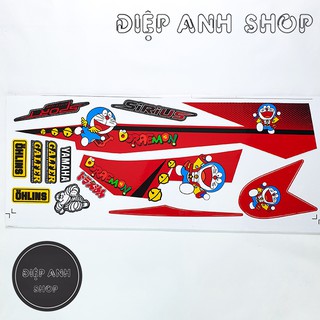 Tem Sirius DORAEMON Màu Đỏ - Tem Sirius Chế