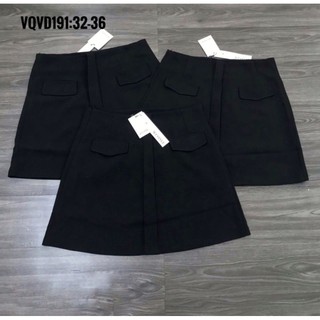 Quần váy big size phối túi