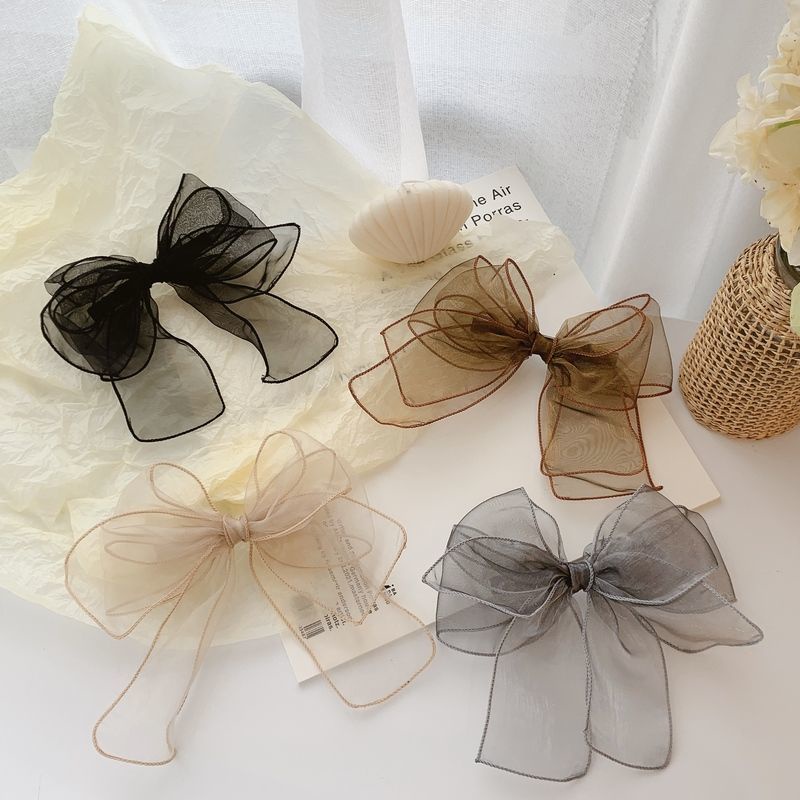 Kẹp Tóc Nơ Lưng Thời Trang Xuân Hè Hàn Quốc 2022