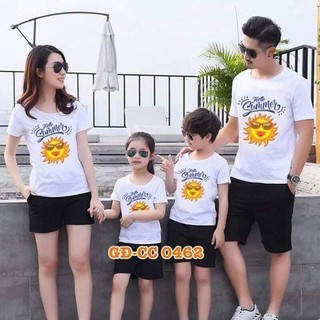 Đồng phục đi biển gia đình, TEAM cơ quan  công ty giá rẻ vô địch