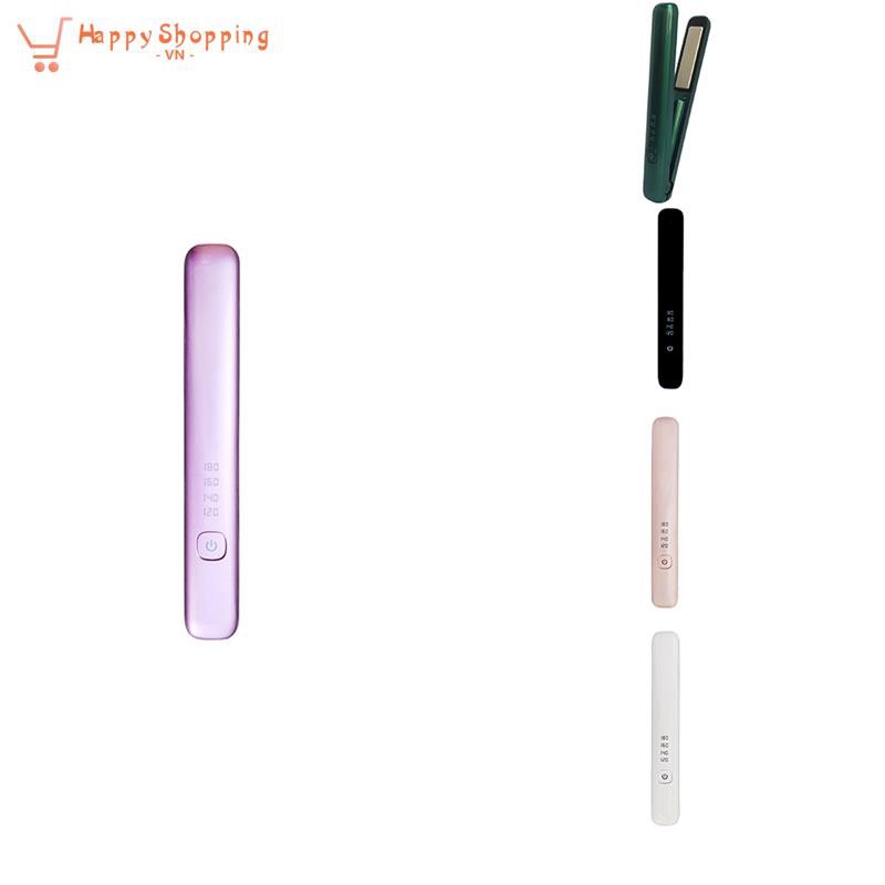 Máy duỗi và uốn tóc 2 trong 1 không dây nhiều màu sắc thời trang