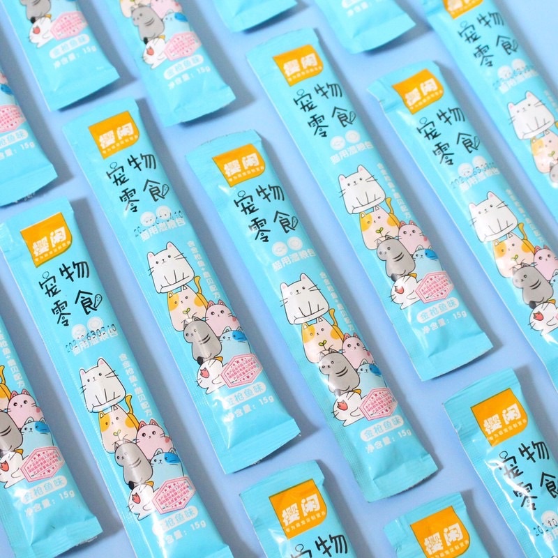 100 thanh Súp thưởng cho mèo SHIZUKA - Thanh 15G - Ú Nu Pet Shop