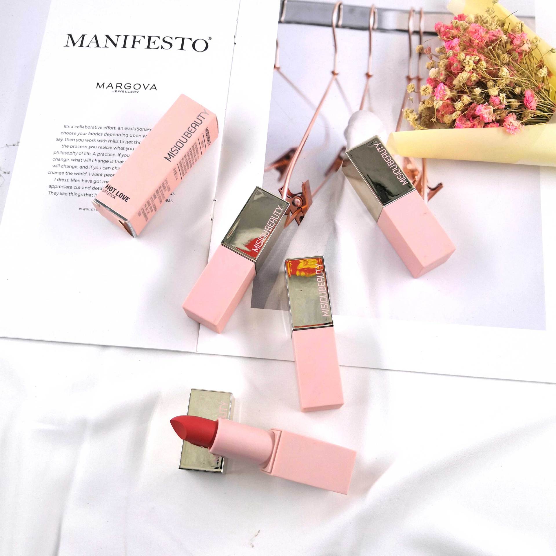 (Hàng Mới Về) Son Môi Màu Nhung Lì Dưỡng Ẩm Không Phai | BigBuy360 - bigbuy360.vn