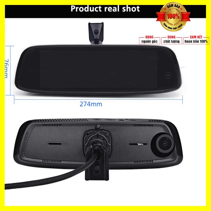 [ BẢO HÀNH 12 THÁNG] - Camera hành trình cao cấp Phisung tích hợp 3 camera, 4G, Android, Wifi MÃ E09-3 | BigBuy360 - bigbuy360.vn