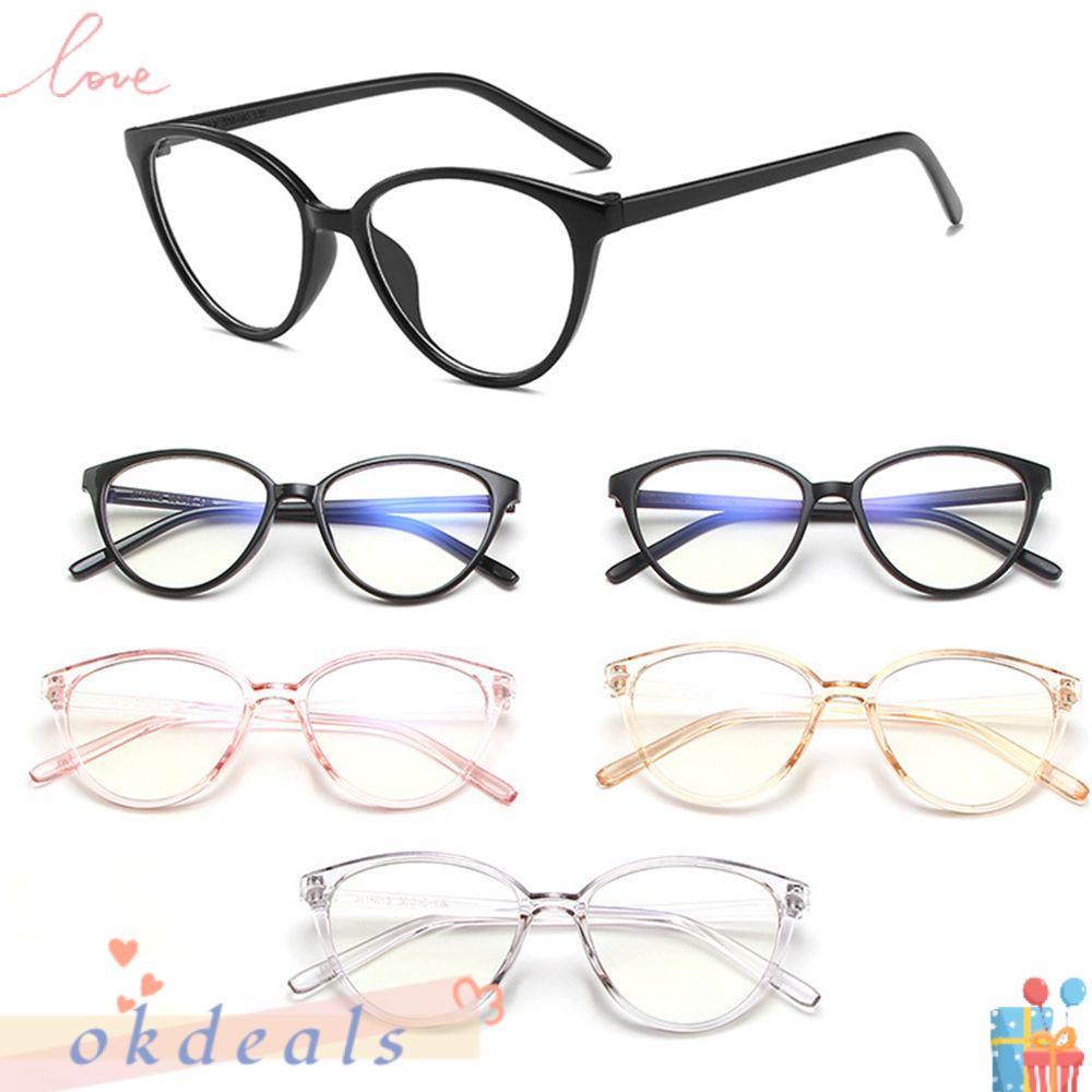 Kính Mắt Mèo Trong Suốt Chống Bức Xạ Cho Nam Và Nữ