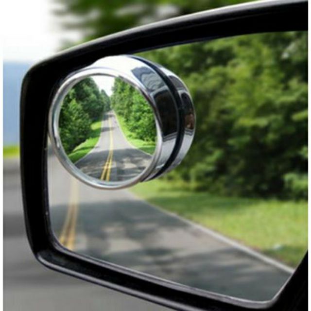 Combo 2 Gương cầu xoay 360 có viền xóa điểm mù cho gương chiếu hậu ô tô
