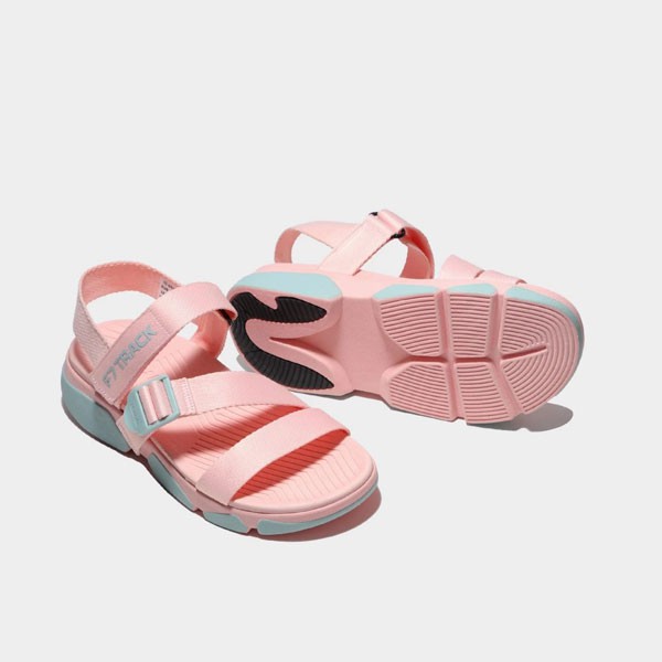 Sandal Shondo F7 Track hồng phấn F7T0071