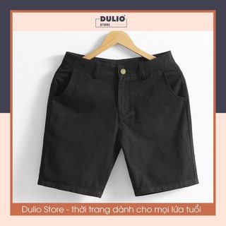 Quần đùi nam kaki, quần sooc nam kaki cao cấp 6 màu thời trang, form đẹp chính hãng dáng Hàn Quốc DULIO STORE