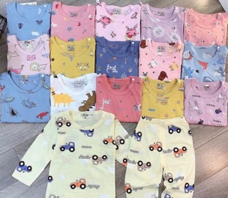 Bộ cotton sợi tre cho bé
