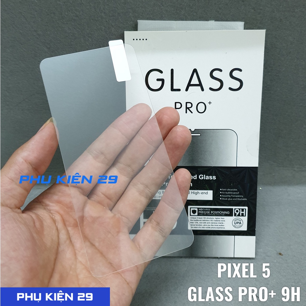Dán kính cường lực trong suốt bảo vệ màn hình Glass Pro+ 9H