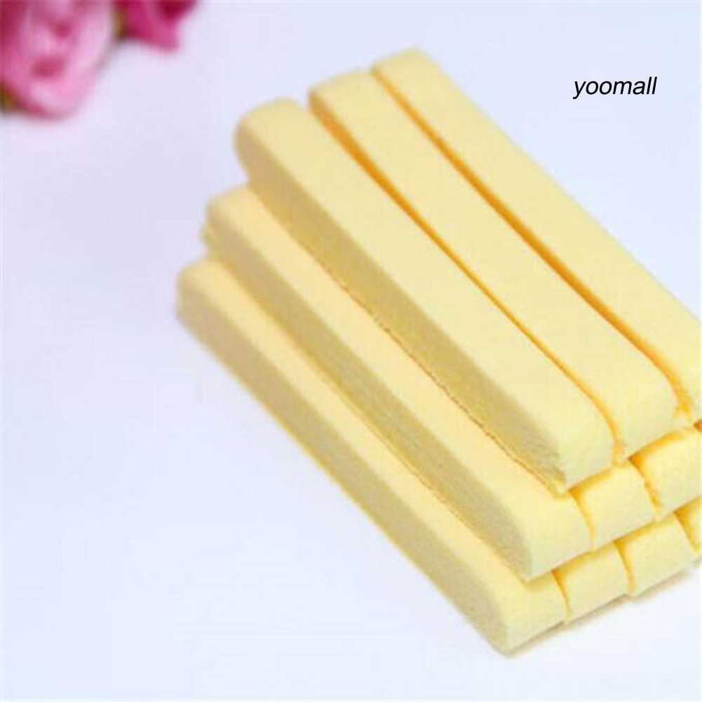 [Hàng mới về] Mút Xốp Rửa Mặt Dạng Nén Thuôn Dài Mềm Mại Tiện Dụng