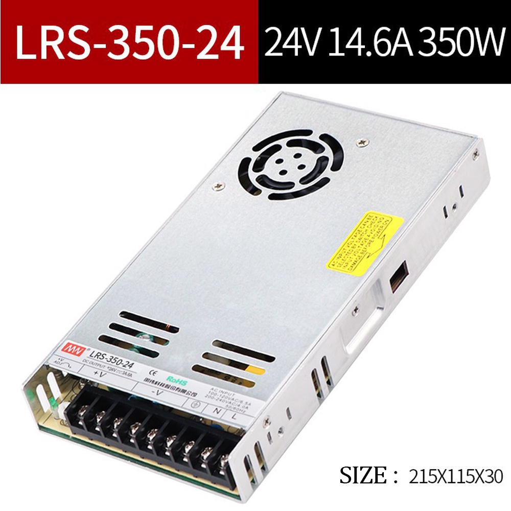 Bộ chuyển đổi nguồn điện DIYMORE LRS-400-24 DC12V / 24V 350W-400W chất lượng cao