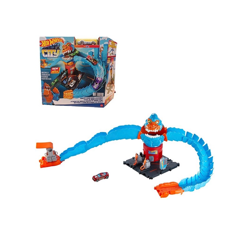 Đồ Chơi HOT WHEELS Gorilla Hung Bạo Hot Wheels City HDR30/HDR29