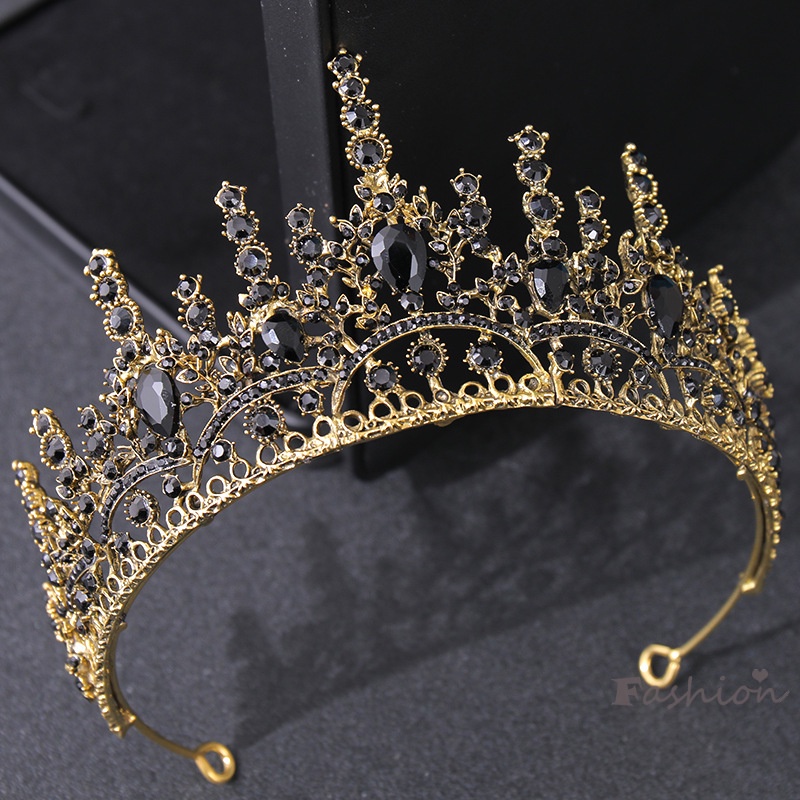 Vương Miện Đội Đầu Đính Ngọc Trai Sang Trọng Cho Cô Dâu