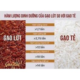 Bún Phở Khô Gạo Lứt Hoàng Minh 500g
