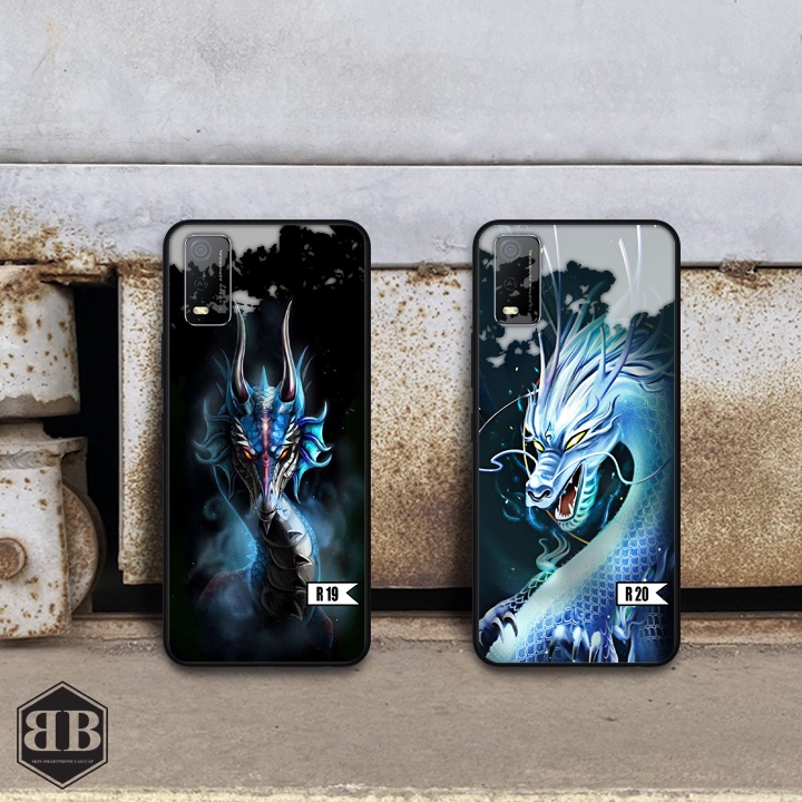 Ốp lưng kính cường lực Vivo Y3S nhiều mẫu rồng mới