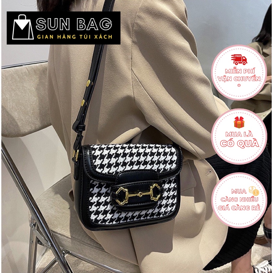 Túi xách nữ đeo chéo, đeo vai, kẹp nách đi chơi, đi làm,, da đẹp, thời trang cao cấp size 22cm SB118