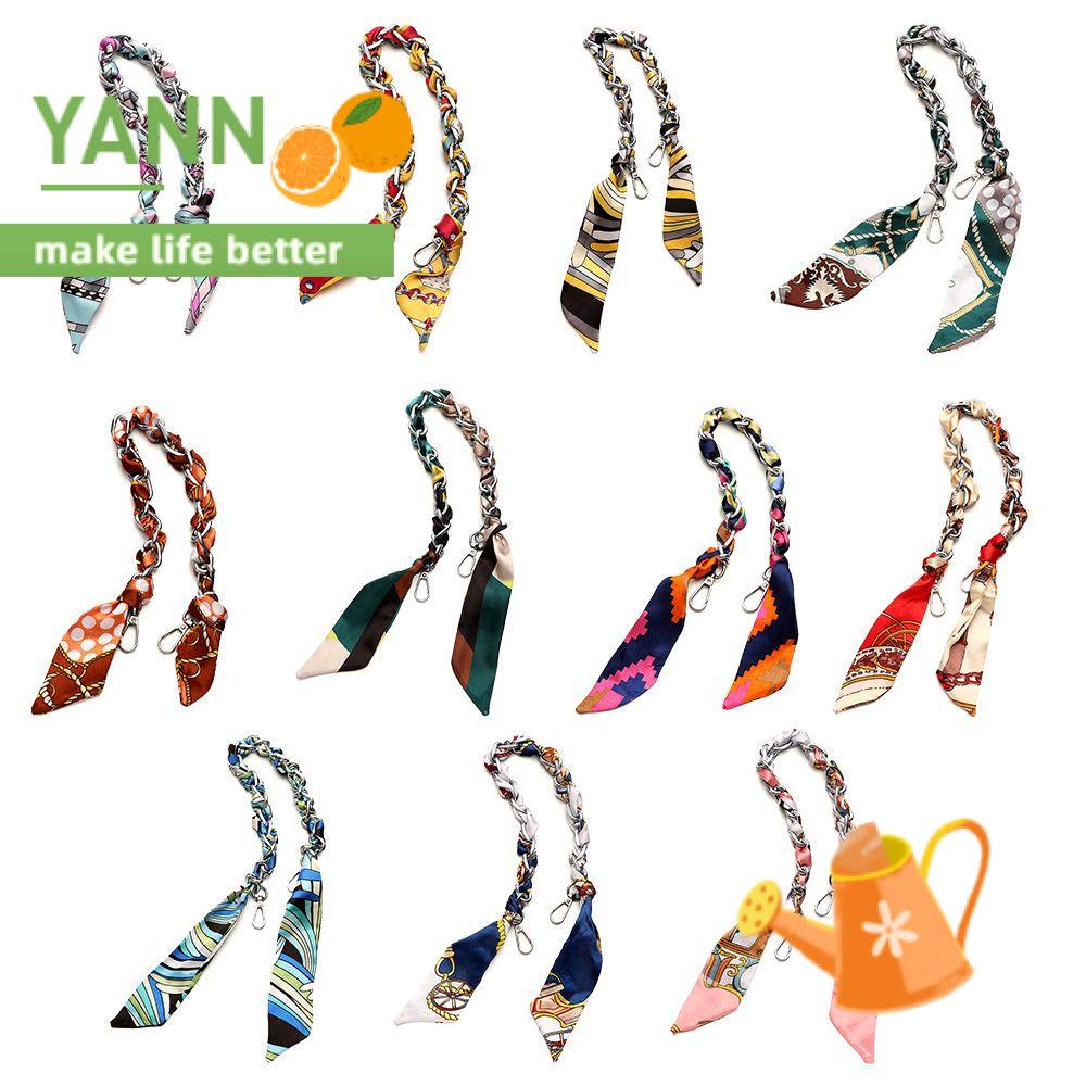 1 Dây Xích Đeo Túi Xách Bằng Hợp Kim Lụa Có Thể Tháo Rời DIY