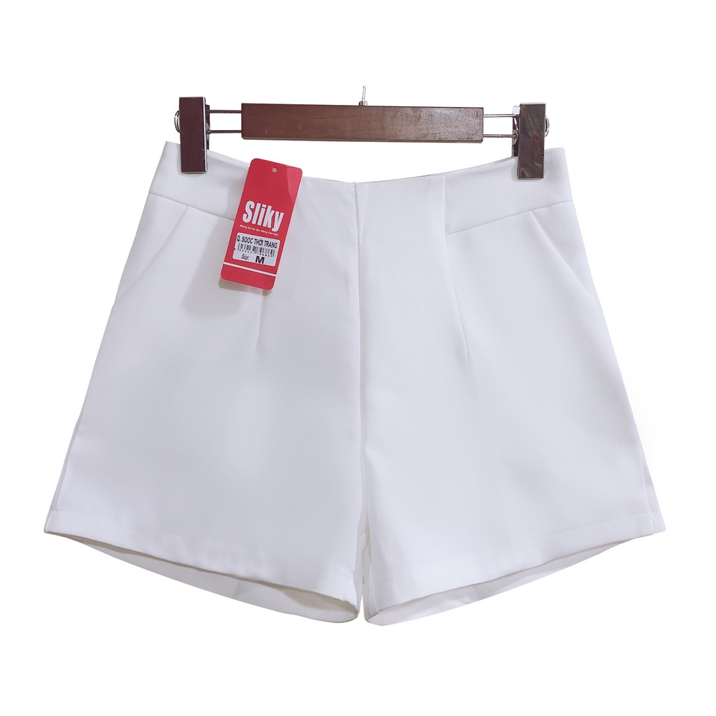 Quần short cạp cao ống rộng tôn dáng Siky | BigBuy360 - bigbuy360.vn