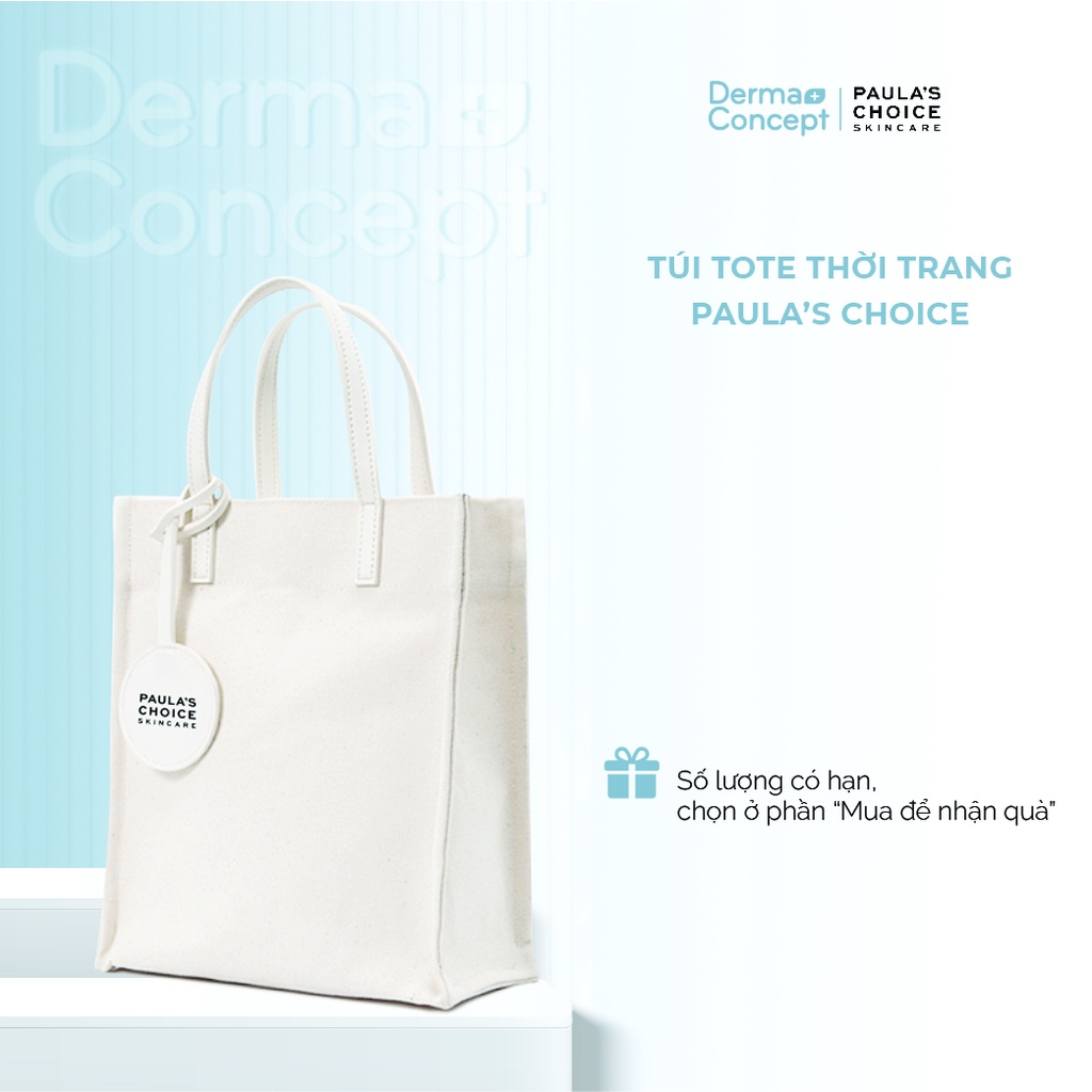 Túi Tote thời trang &amp; Bông tẩy trang Paula’s Choice [Quà tặng kèm đơn hàng]