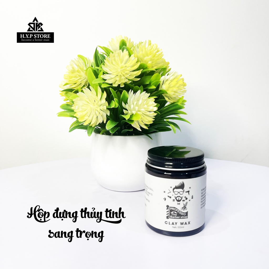 Sáp Vuốt Tóc Claywax Chính Hãng Cao Cấp Dành Cho Nam 100g