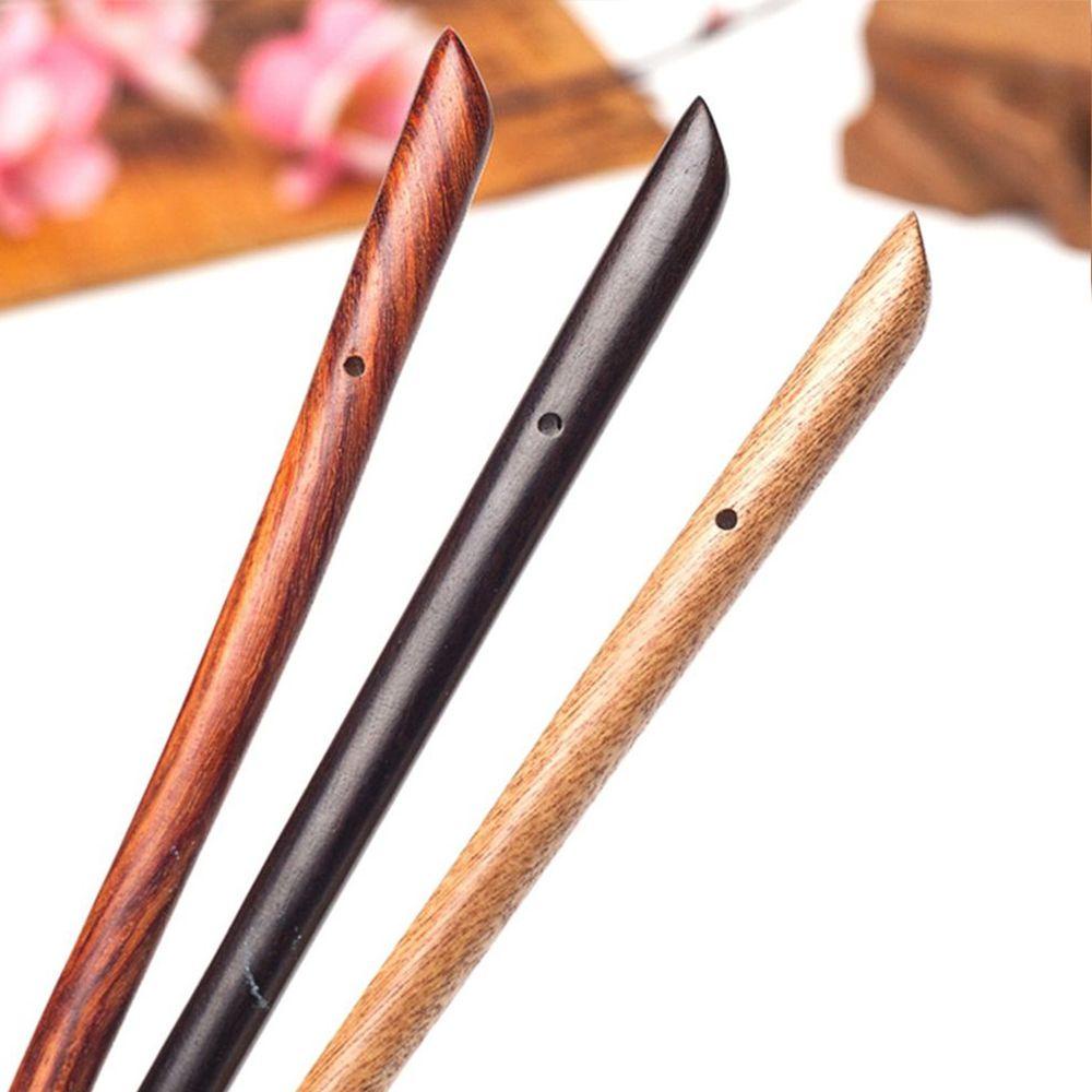 Trâm Cài Tóc Bằng Gỗ Mun Tự Nhiên Phong Cách Trung Hoa Tinh Tế Cho Nữ