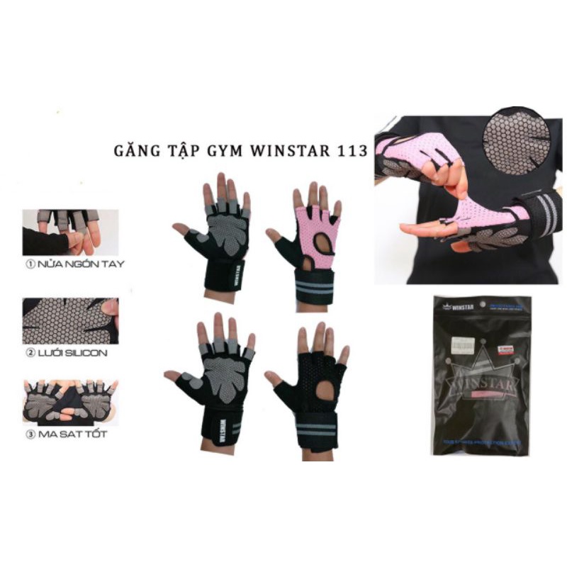 Găng tay tập GYM WINSTAR