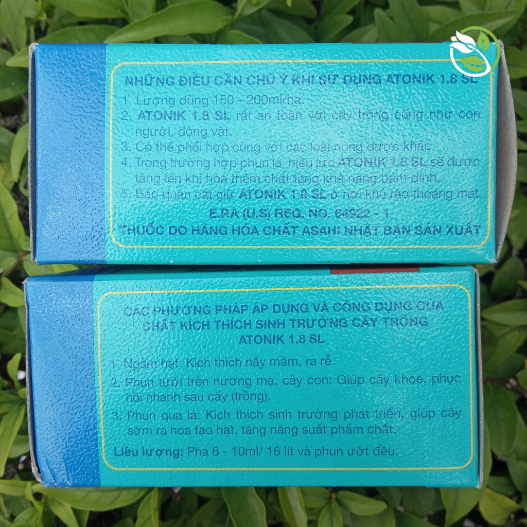 ATONIK 1.8SL - Thuốc Kích Thích Nảy Mầm, Ra Rễ - Gói 10ml