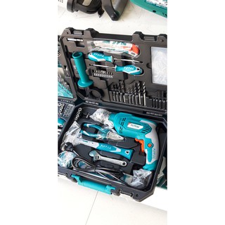 Bộ máy khoan búa 101 chi tiết Total THKTHP1012E